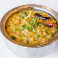 Daal Tadaka (V) (Gf) · Lentils cooked in onion, tomato sauce and Indian spices