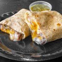Bean & Cheese Burrito · Beans and cheese only.