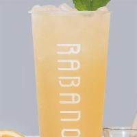 Honey Lemonade · freshly squeezed lemon, raw organic honey, organic raw sugar.