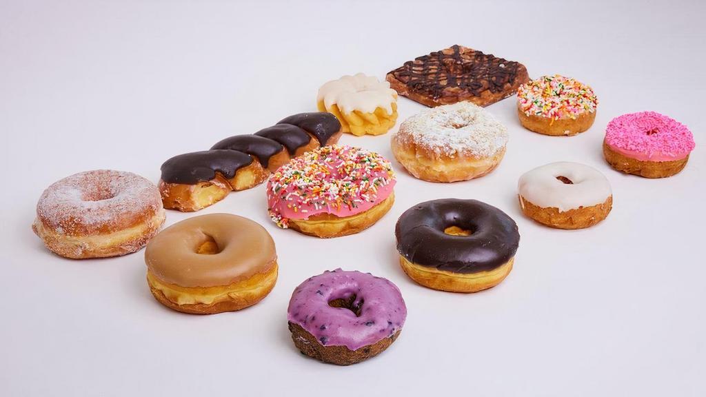 Mix #1 Dozen · 6 Classic Donuts & 6 Deluxe Donuts