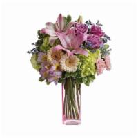 Teleflora'S Artfully Yours Bouquet · Sweep her off her feet, say Happy Birthday, or simply brighten an ordinary day with the brea...