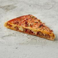 Ny Pepperoni And Sausage Slice · XL NY Slice made with fresh, hand-stretched dough, topped with San Marzano-style tomato sauc...