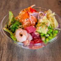 Build Your Own Poke Bowl (Small Fish) · Small fish- two proteins.