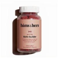 Hims & Hers Biotin Builder Gummies (60 Count) · This is a holistic supplement formulated with essential vitamins and enriched with biotin an...