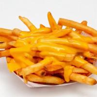 Cheese Fries · French fries with a side of Wiz