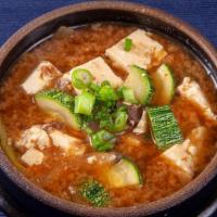 Doenjang Jjigae · Bean paste stew with Beef