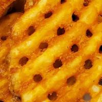 Waffle Fries · Seasoned fries