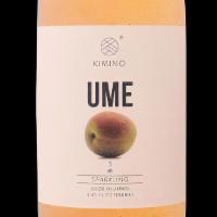 Kimino Ume · Sparking juice made with hand-picked fruit in a small farm in Japan. Organic cane-sugar, mou...