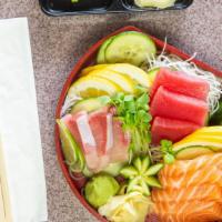 Sashimi · tuna, salmon, hamachi

Item contains raw or undercooked ingredients. Consuming raw or underc...