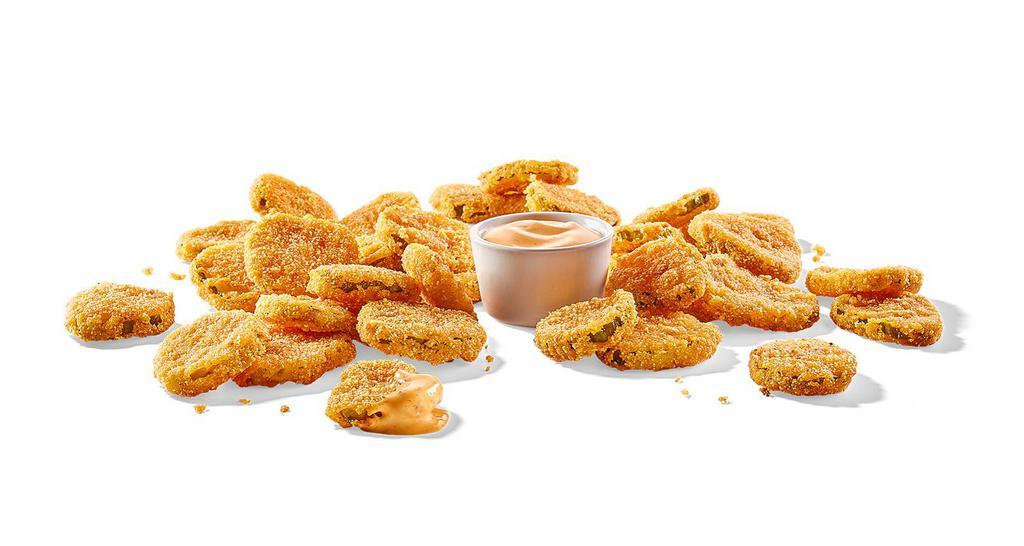 Fried Pickles · dill pickles / cornmeal breading /
southwestern ranch