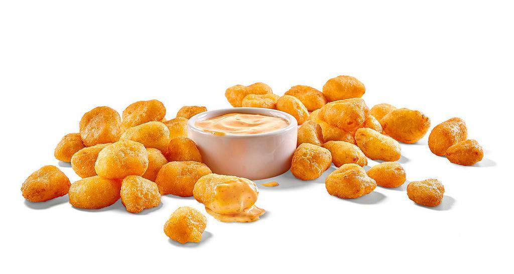 Cheddar Cheese Curds (Regular)
 · Wisconsin white cheddar cheese curds /
battered / southwestern ranch