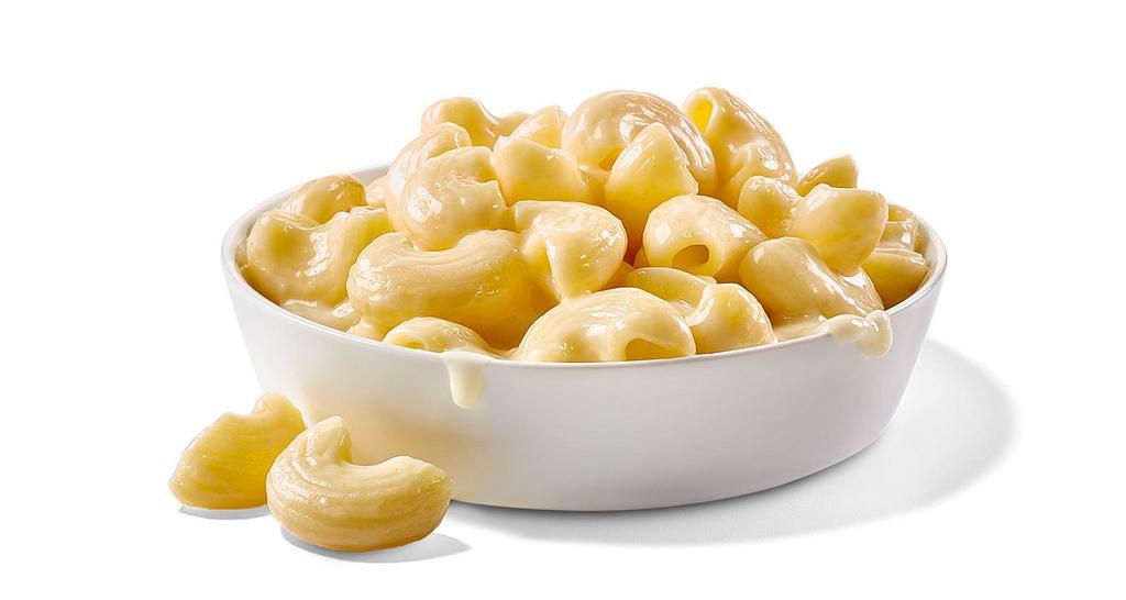 Mac & Cheese · Rich and creamy, aged cheddar cheese sauce blended with noodles.