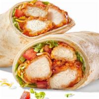 Classic Chicken Wrap · Hand-breaded chicken tenders or grilled chicken / choice of sauce or dry seasoning / cheddar...