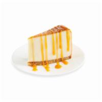 New York Style Cheesecake With Caramel Sauce · New York Style Cheesecake with Caramel Sauce