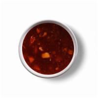 Asian Zing · A chili pepper, soy and ginger sauce.