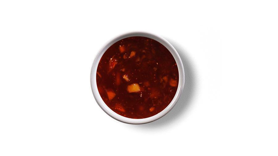 Asian Zing · A chili pepper, soy and ginger sauce.