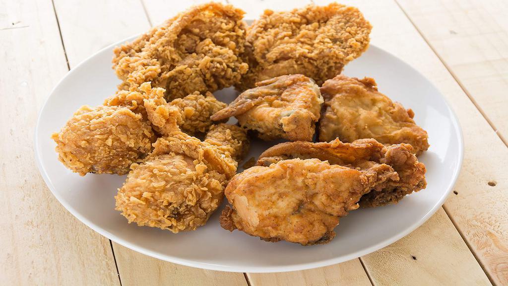 Fried Chicken  (8 Ct) · Our famous fried chicken that's never frozen and hand breaded. (8 ct)