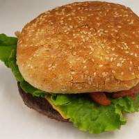 Cheese Burger · Ground steak, ground turkey or veggie. All burgers Served with French fries.