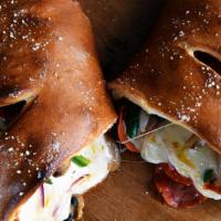 Calzone · Ricotta, mozzarella, Romano and Additional Toppings Choices