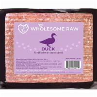 Duck And Bone Blend · Duck, Duck Liver, Duck Hearts
Ratios: 80/10/10
Guaranteed Analysis:
	Protein:		12.2%
	Fat:		...
