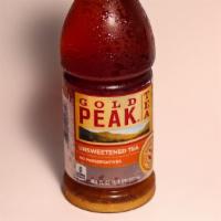 Ice Tea · Unsweetened Gold Peak Tea