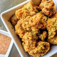 Cajun Popcorn Chicken (15Pc)  · These delicious, flavorful, and crisp fried tender popcorn chicken will be your new favorite...