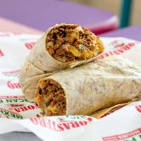 California Burrito · Steak, potatoes, cheese and pico de gallo