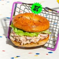 Tuna Salad Sandwich · Homemade tuna salad on your choice of bagel.