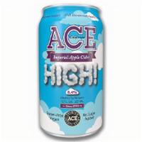 Ace High Apple Cider 6 Pack  · 8.4% ABV 
Gluten Free, No Sugar Added
