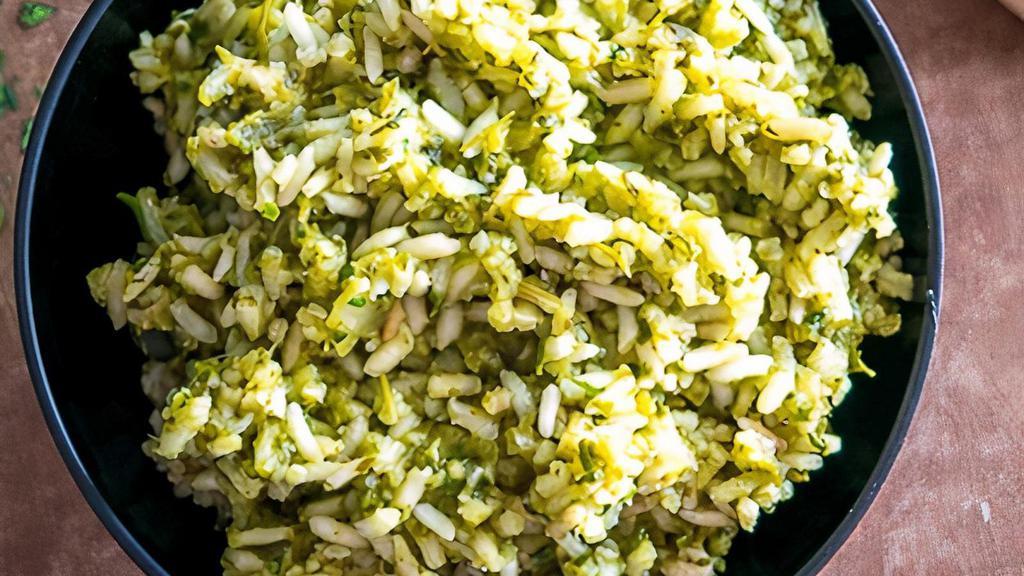 Side Of Rice · Cilantro & poblano pepper rice