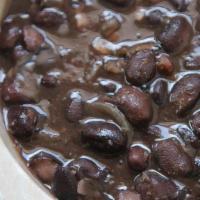Side Of Beans · Vegan refried black beans