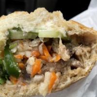 Grilled Pork Banh Mi · Banh mi thit nuong.