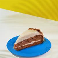 Reggae Carrot Cake · Carrot cake baked with sweet island spices, topped with icing.