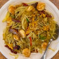 Singapore Style Fried Rice Vermicelli · Spicy.