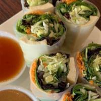 Fresh Rolls
 · Combination of vegetables, alfalfa sprouts, mint leaves and tofu wrapped in rice paper serve...