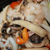 Imperial Corn And Mushroom Dish
 · Stir fried baby corn, mushrooms and green onion.