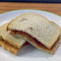 Littles Pb&J  · PB, choice of honey, strawberry or grape jam on white. Add banana with an additional charge.