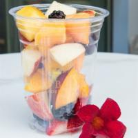 Fruit Cup [Vegan & Gluten Free].  · Fresh Mixed Fruits (Vegan & Gluten Free)