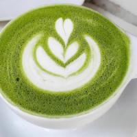 Organic Matcha Latte · Organic Matcha with Streamed Milk
Hot (12oz)
Iced (16oz)