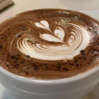 Hot Chocolate · Housemade Chocolate Syrup with Organic Milk (Chocolate : Vegan)
Hot (12oz)
Iced (16oz)
