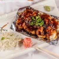  Baby Lobster · Baked baby lobster on California Roll