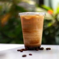 Ice Coffee · coffee, ice, sugar, half and half