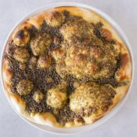 Za'Atar Flatbread · Thyme and sesame seed with vegetable oil.