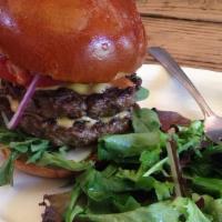 Cheeseburger · 1/4 lb patties creekstone farms natural angus beef, onion, special sauce, house pickles, ame...