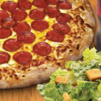 Family Special · One extra-large pizza with two toppings, a large family salad and a 2-liter beverage of choi...