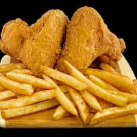 3Pc Wings Value Basket · Includes fries