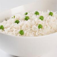 Steamed Basmati Rice · Pure Indian premium long-grain white Basmati rice.