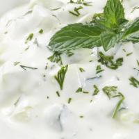 Extra Raita Side Order  · Cucumber & fresh mint in thick and creamy yoghurt. Goes well with Biryani.