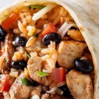 Build-Your-Own Burrito · Build your own burrito. Choose your protein, rice, beans, toppings, salsa and add ons.