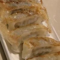 Yaki Gyoza(6Pcs) · Pan-fried pork & chicken dumplings.